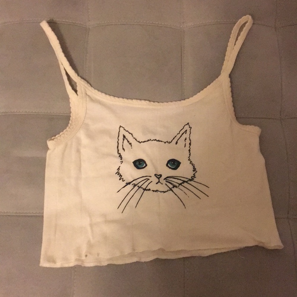 BDG cat crop top from urban outfitters